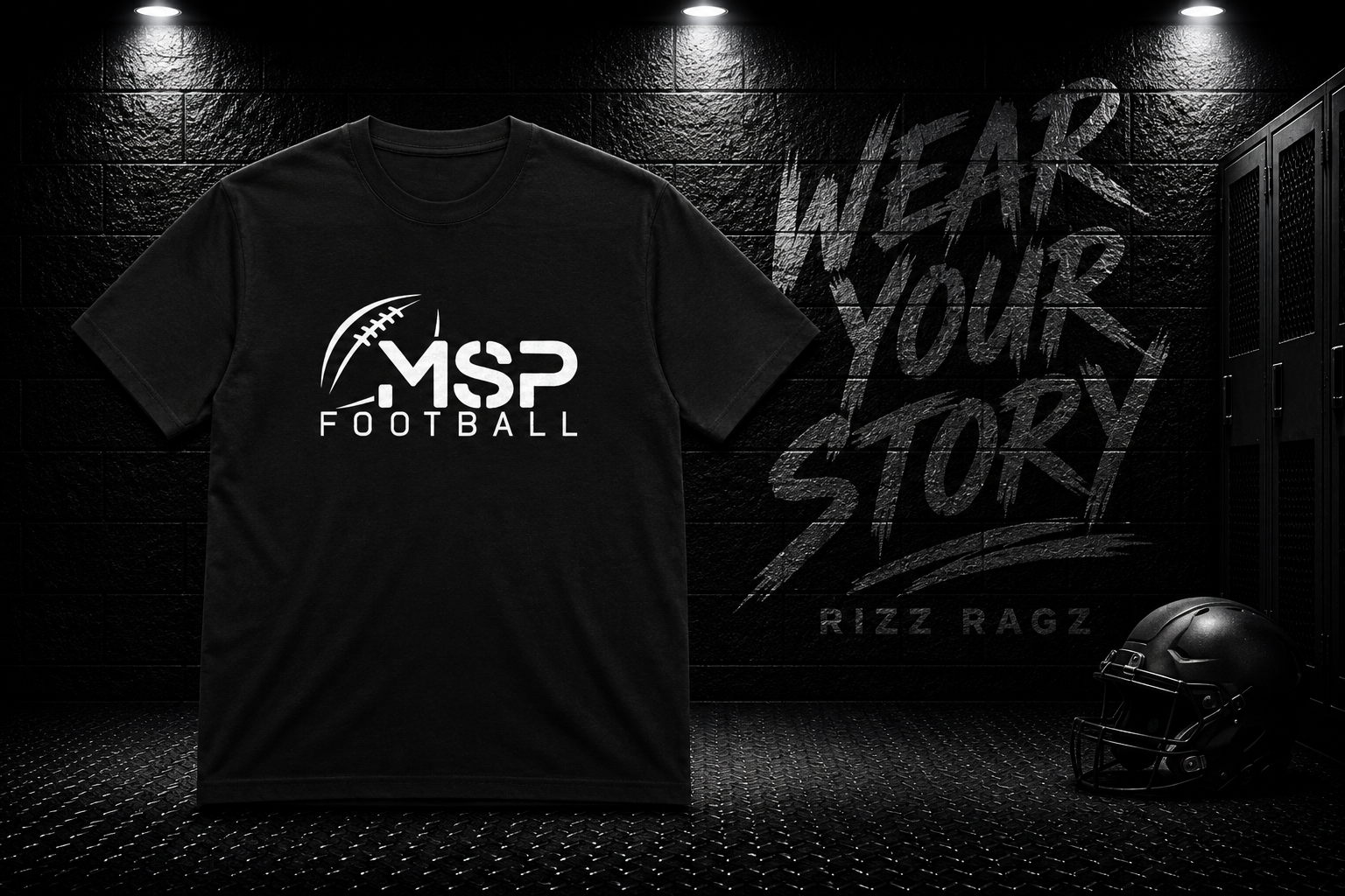 MSP Football Unisex / Women's Cut Softstyle Tee