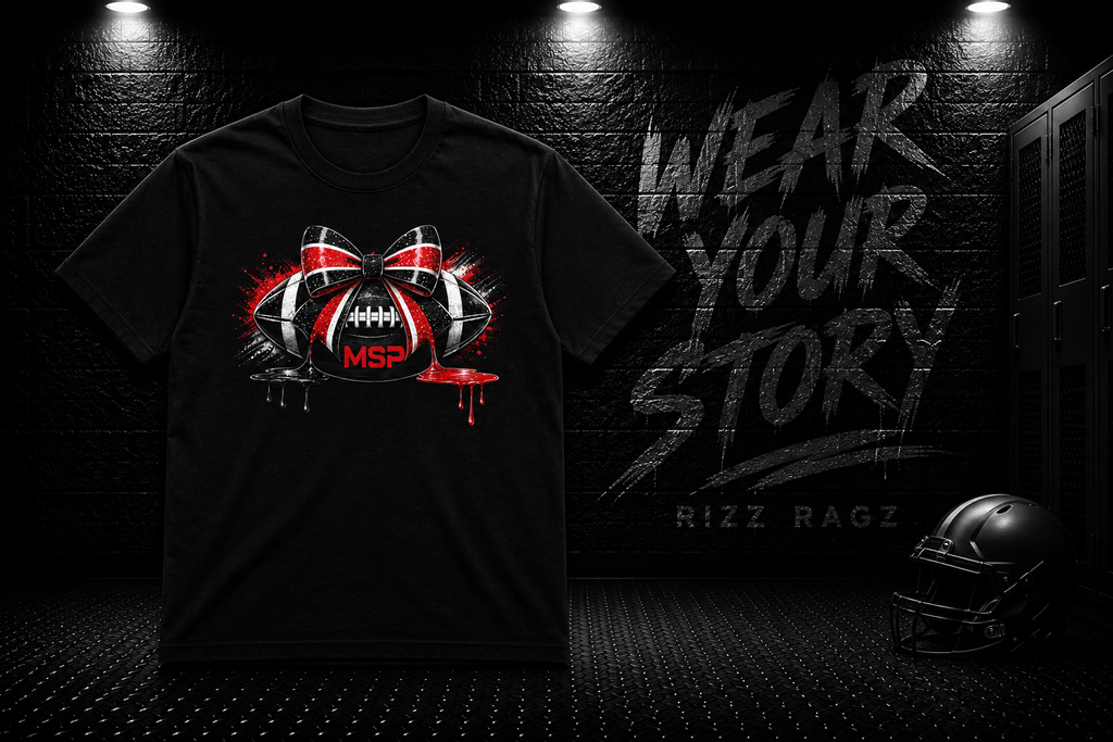 MSP Bow Football Unisex / Women's Cut Softstyle Tee