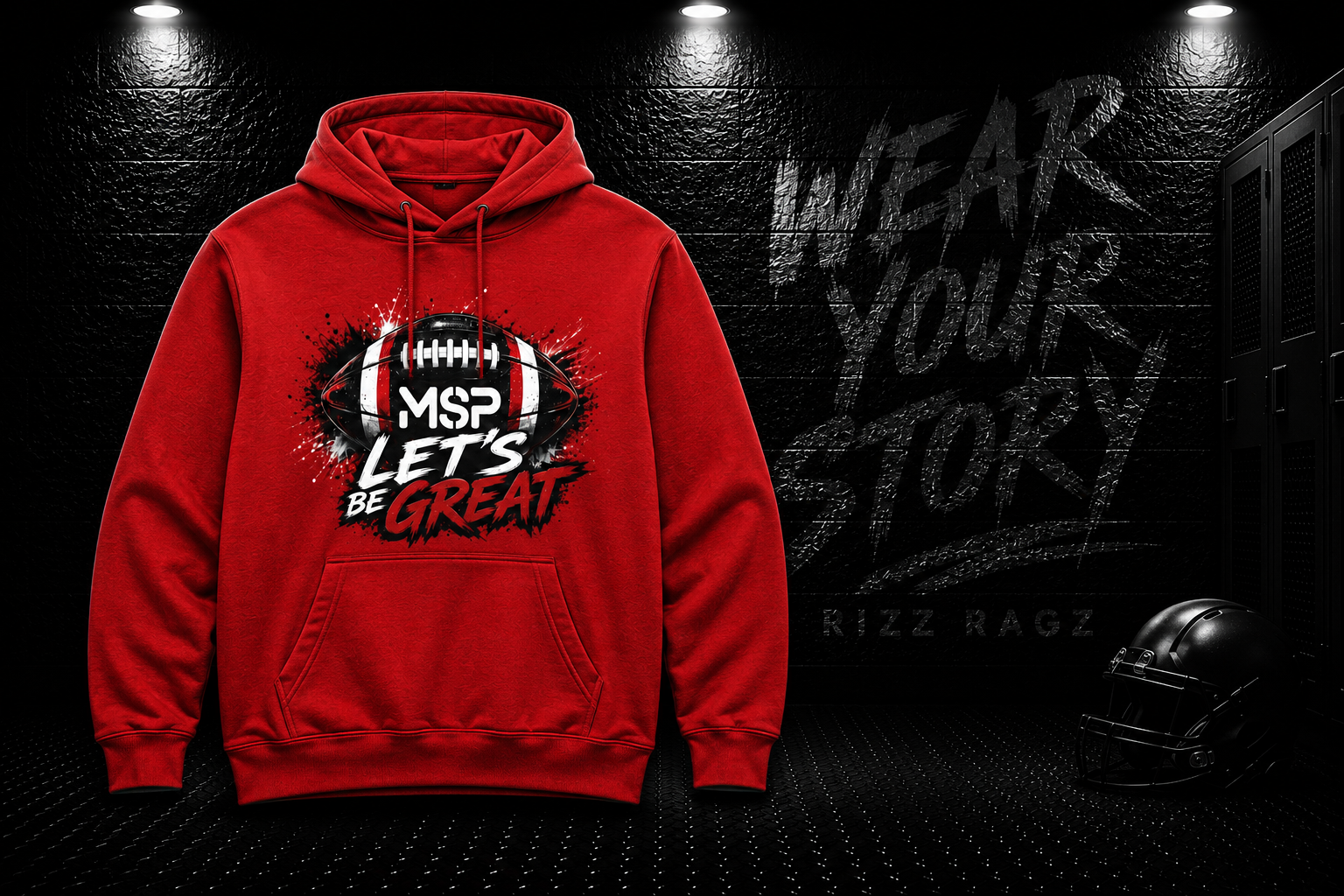 MSP Let's Be Great Unisex Hoodie