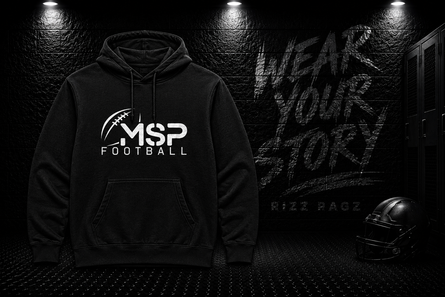 MSP Football Unisex Hoodie