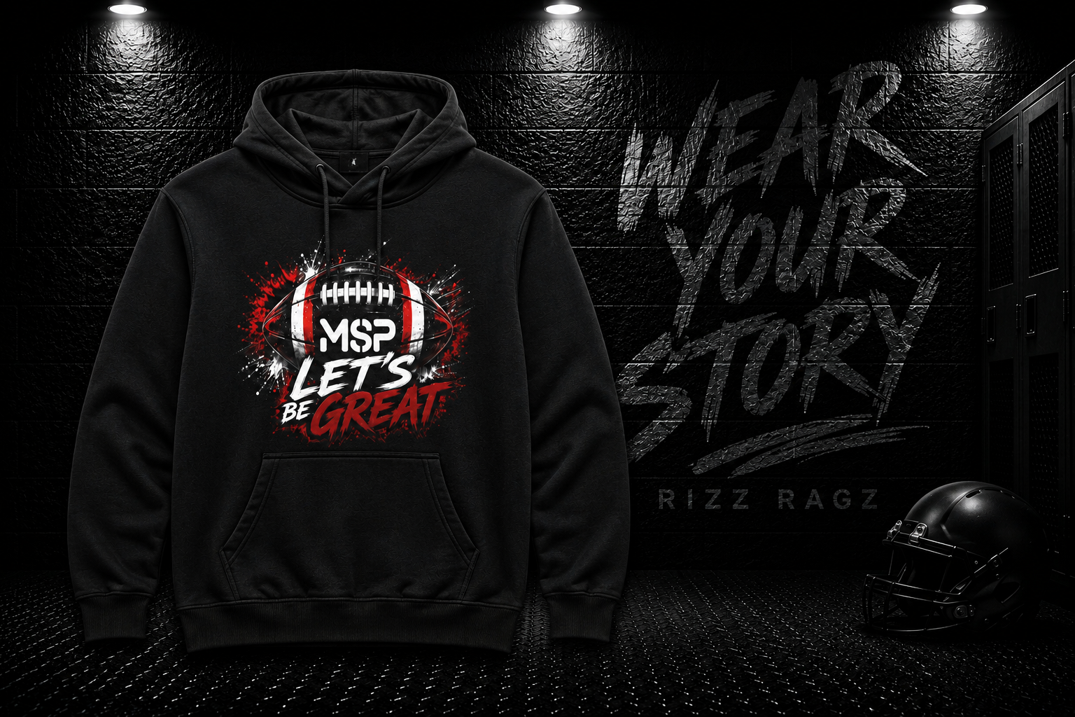 MSP Let's Be Great Unisex Hoodie