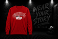 MSP Let's Be Great Ghost Unisex Long Sleeve Tee