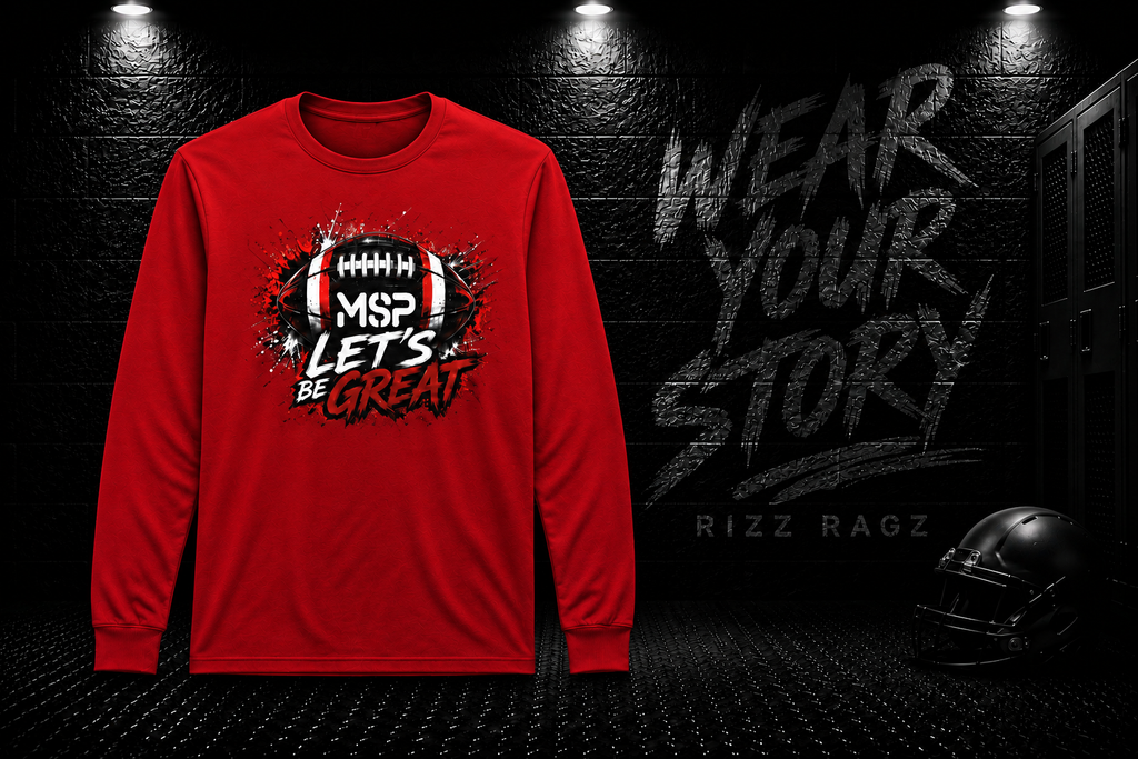 MSP Let's Be Great Long Sleeve Unisex Tee